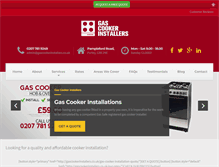 Tablet Screenshot of gascookerinstallers.co.uk
